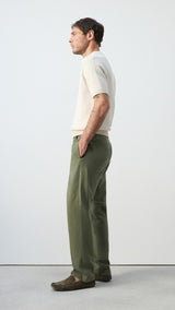 Mango trousers elian in moss - Image 5