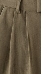 Mango trousers listela in khaki