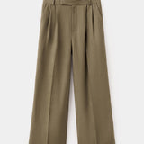 Mango trousers listela in khaki