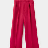 Mango trousers listela in red