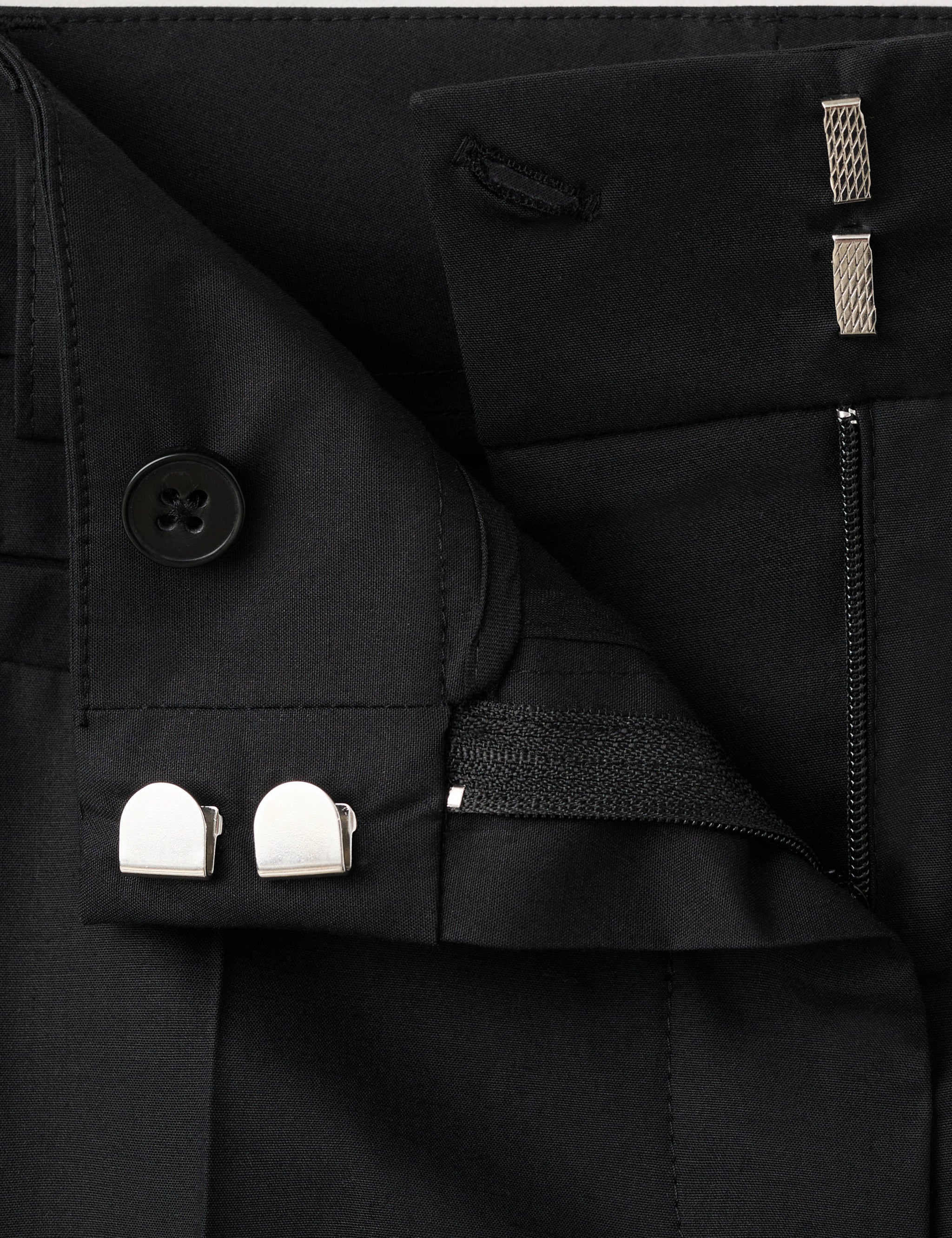 Mango trousers serin in black