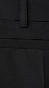 Mango trousers serin in black