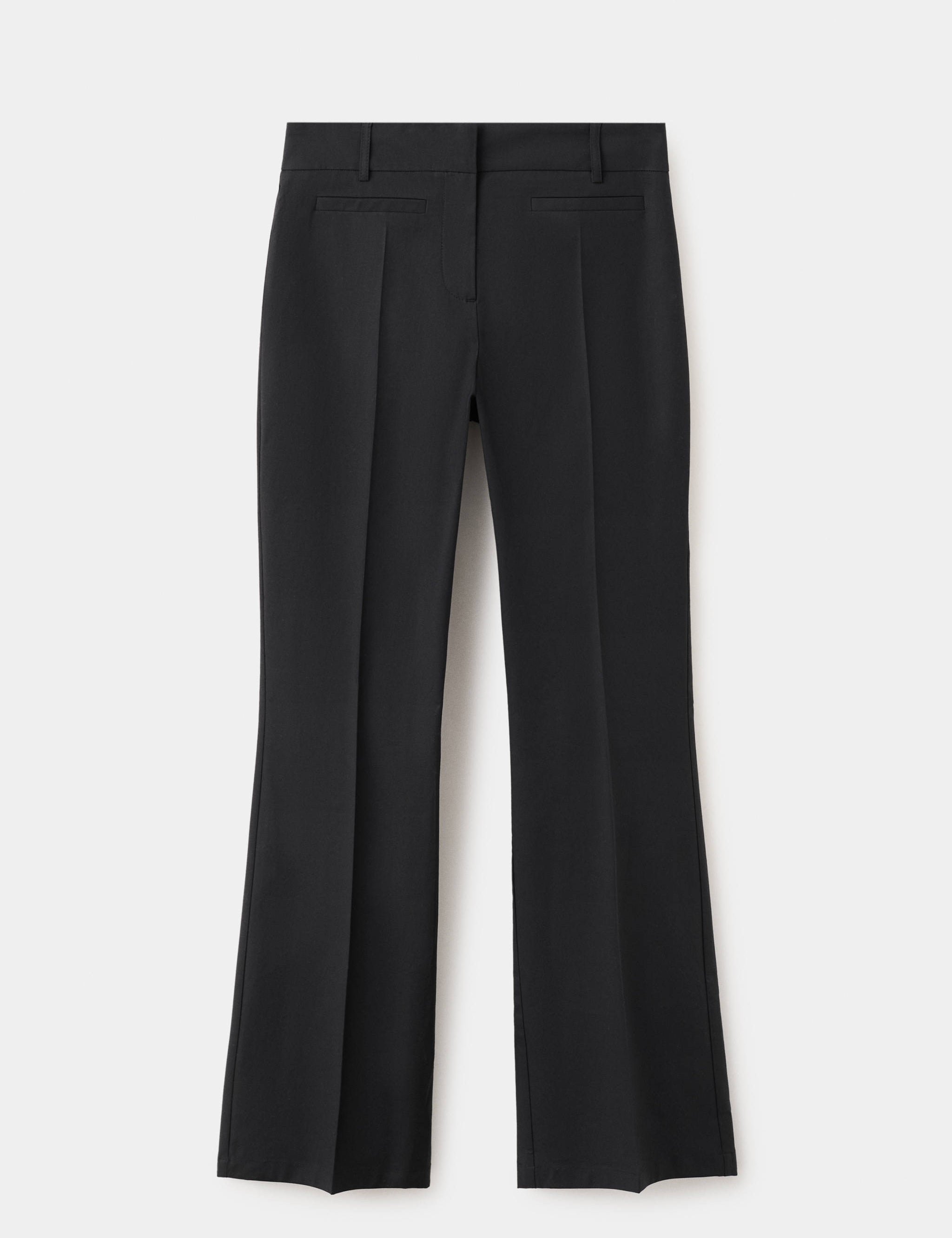 Mango trousers serin in black