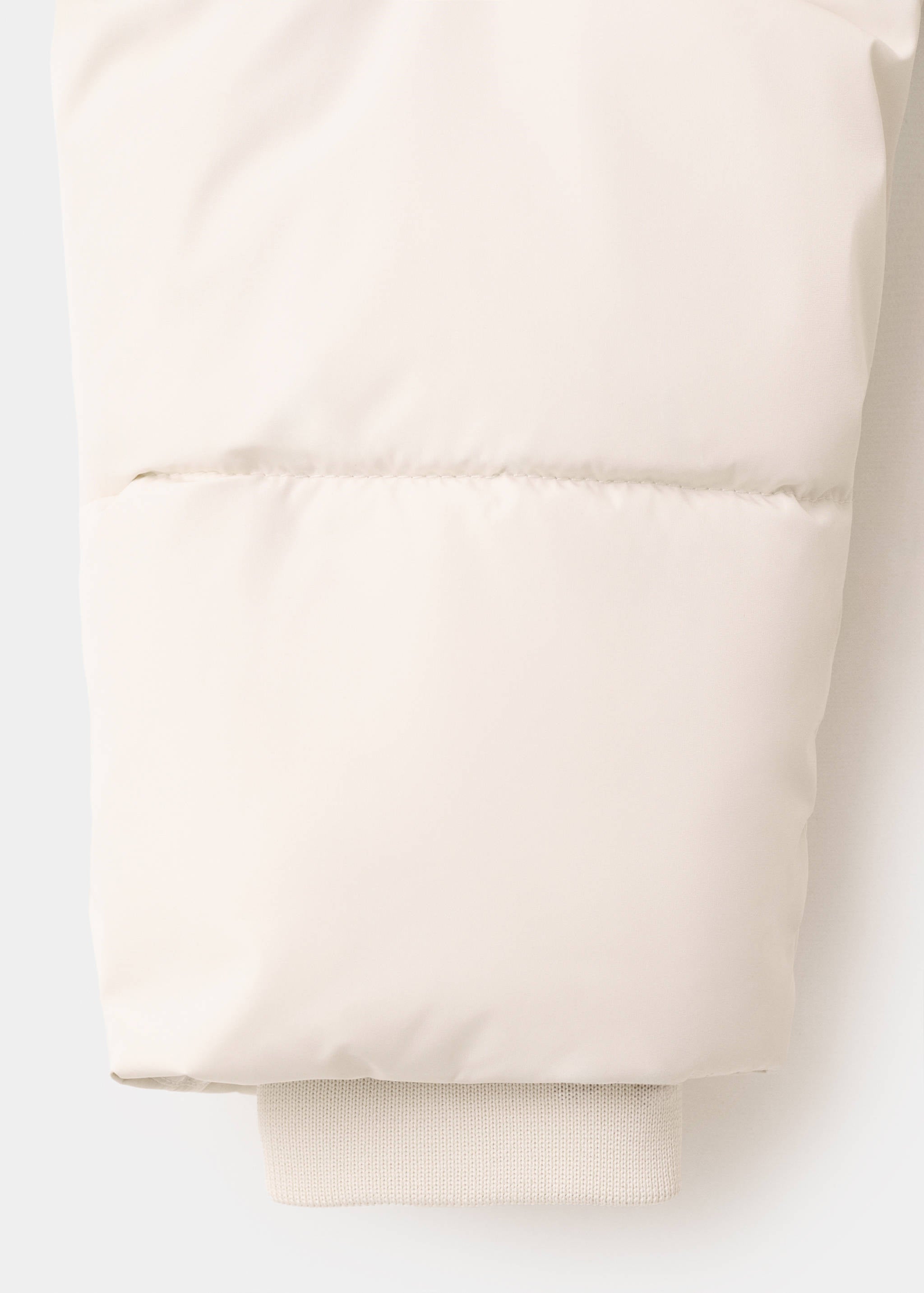 Mango puffer coat tokyo in off white-023