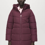 Mango puffer coat tokyo in garnet-002