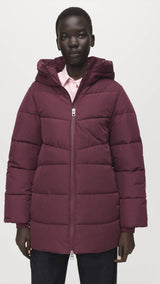 Mango puffer coat tokyo in garnet-002
