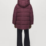 Mango puffer coat tokyo in garnet-003