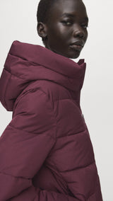 Mango puffer coat tokyo in garnet-004