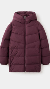 Mango puffer coat tokyo in garnet-021