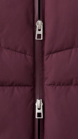 Mango puffer coat tokyo in garnet-023