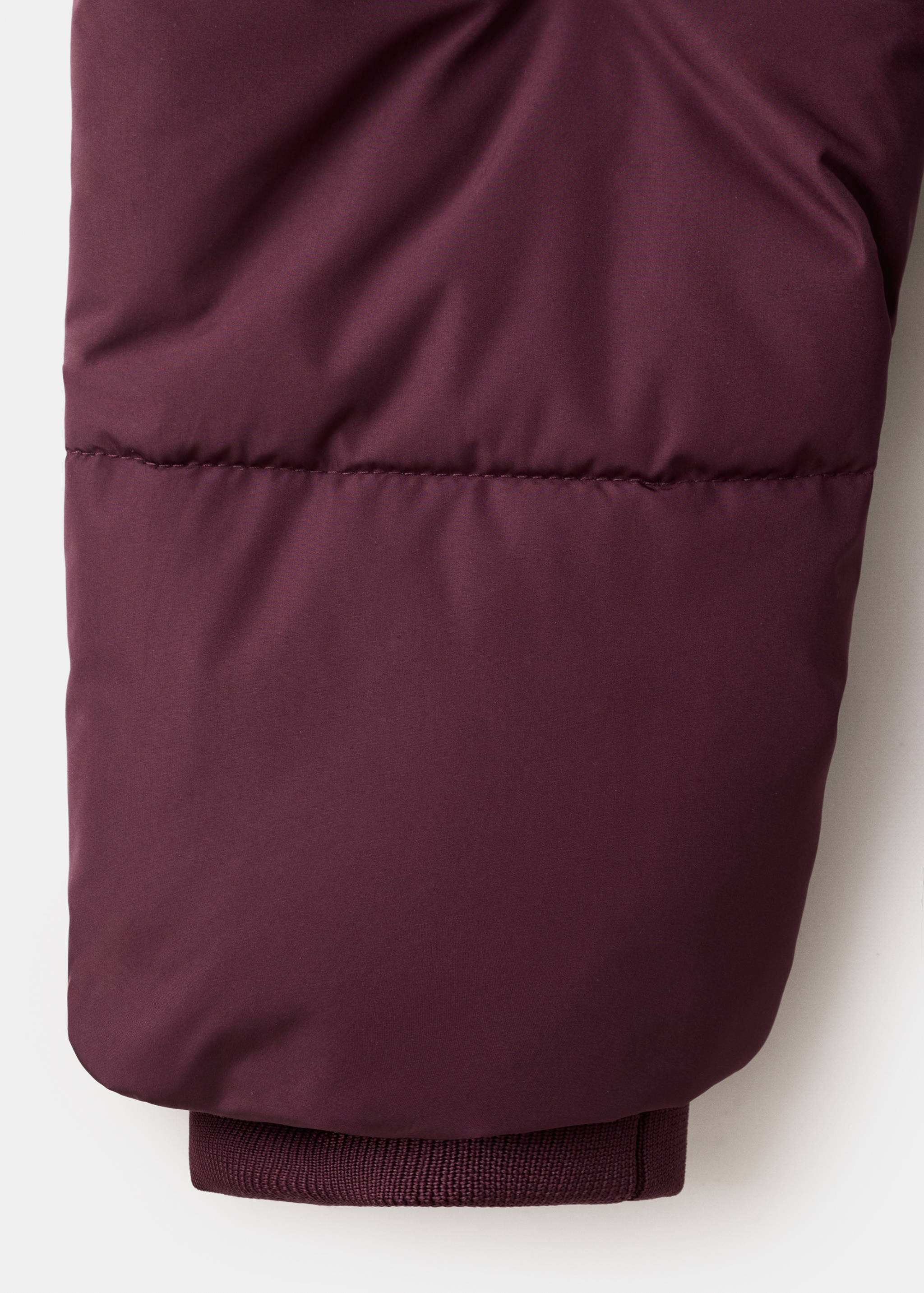 Mango puffer coat tokyo in garnet-030