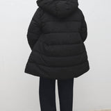 Mango puffer coat tokyo in black-003