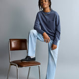 Mango t-shirt nubasic in midnight blue-001
