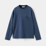 Mango t-shirt nubasic in midnight blue-021