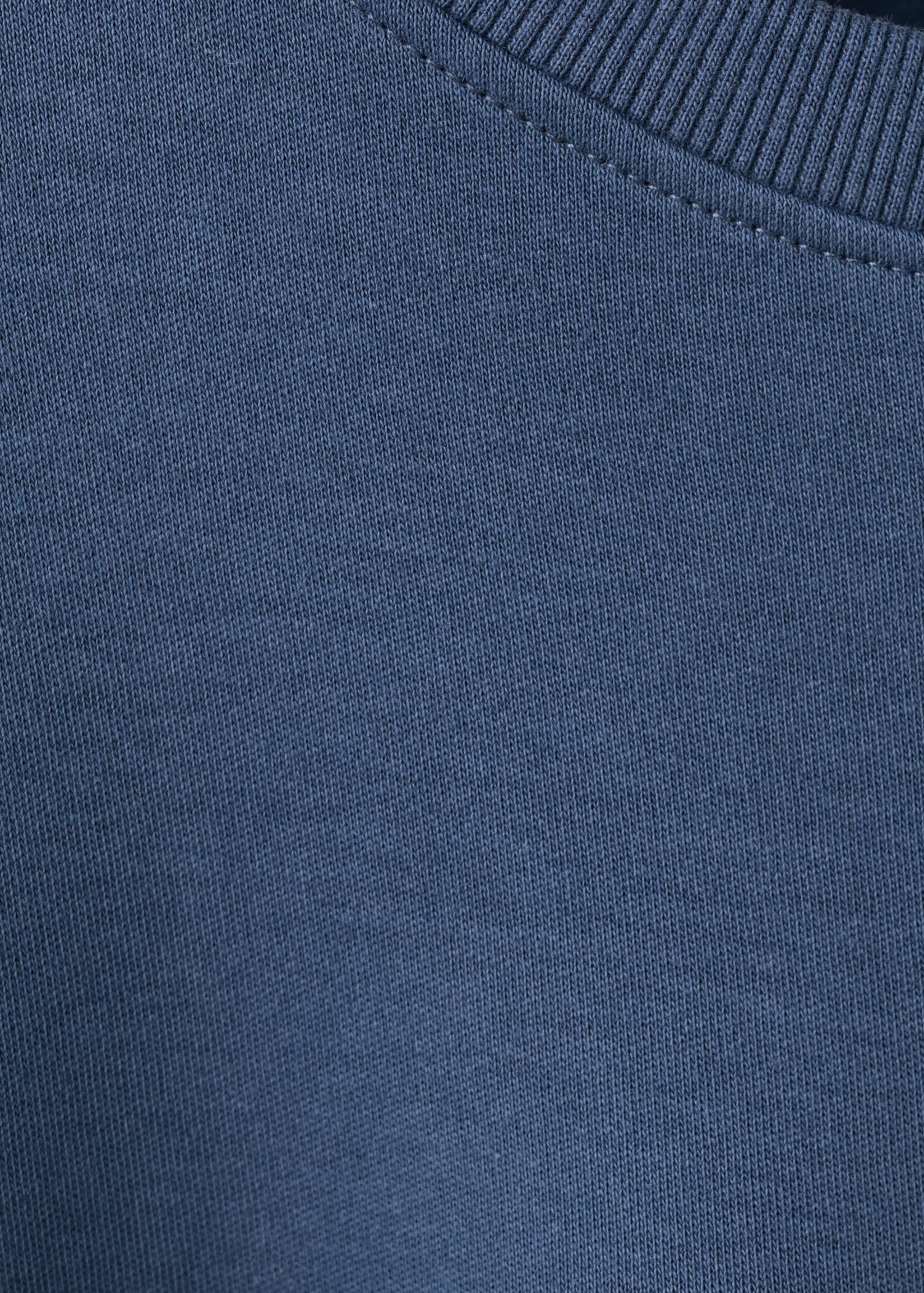 Mango t-shirt nubasic in midnight blue-030