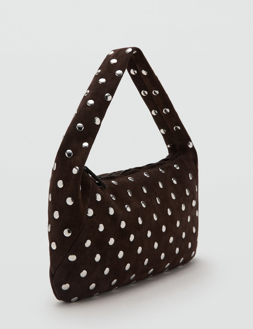Mango shoulder bag sandra in chocolate - Image 1
