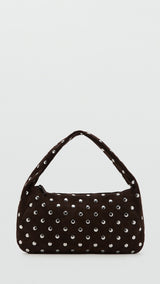 Mango shoulder bag sandra in chocolate - Image 2