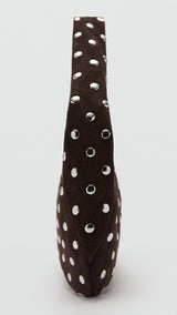 Mango shoulder bag sandra in chocolate - Image 3