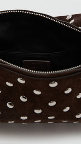 Mango shoulder bag sandra in chocolate - Image 4