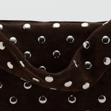 Mango shoulder bag sandra in chocolate - Image 5