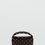 Mango handbag sandra in chocolate - Image 1