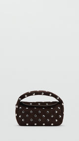 Mango handbag sandra in chocolate - Image 1