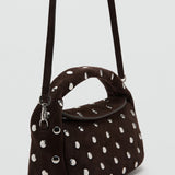 Mango handbag sandra in chocolate - Image 2