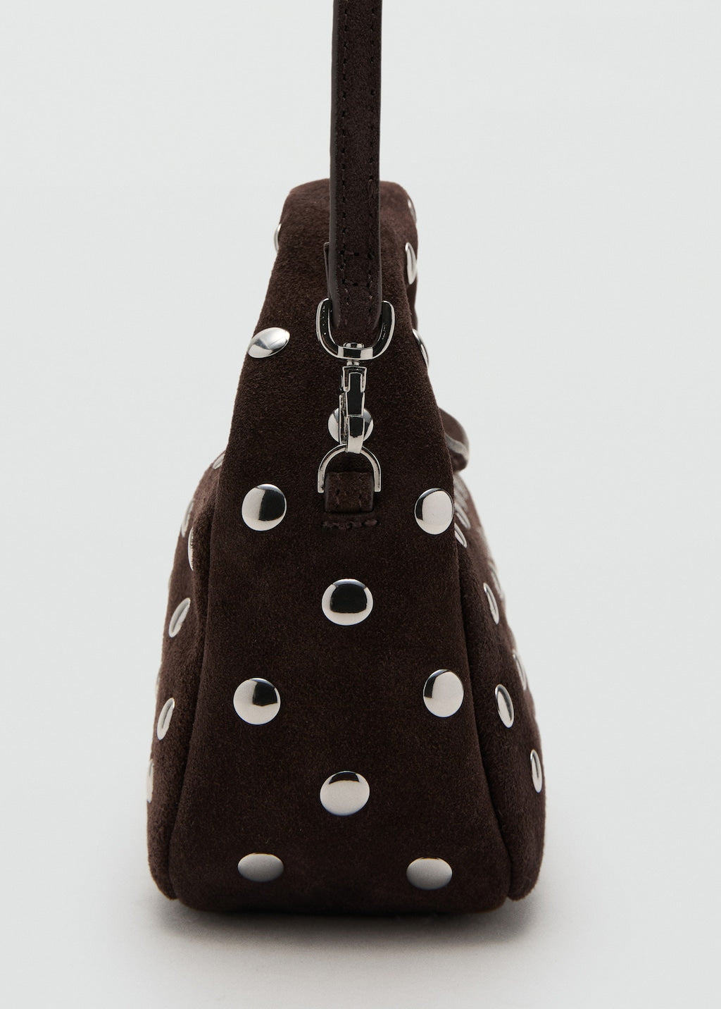 Mango handbag sandra in chocolate - Image 3