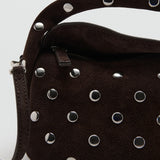 Mango handbag sandra in chocolate - Image 5