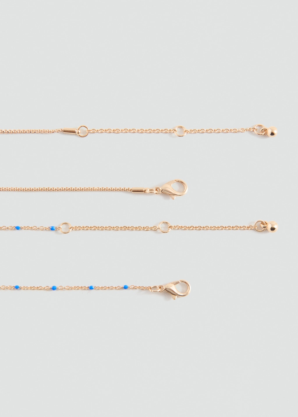 Mango necklace medal in gold - Image 3