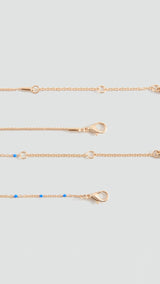Mango necklace medal in gold - Image 3