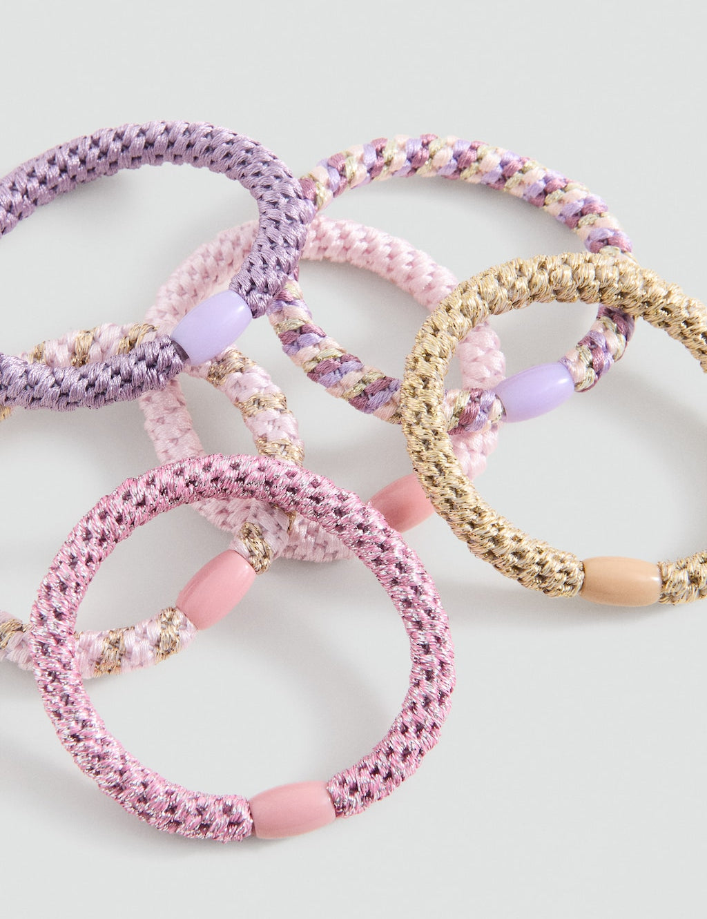 Mango hairtie calvet in vintage pink - Image 1