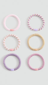 Mango hairtie calvet in vintage pink - Image 2