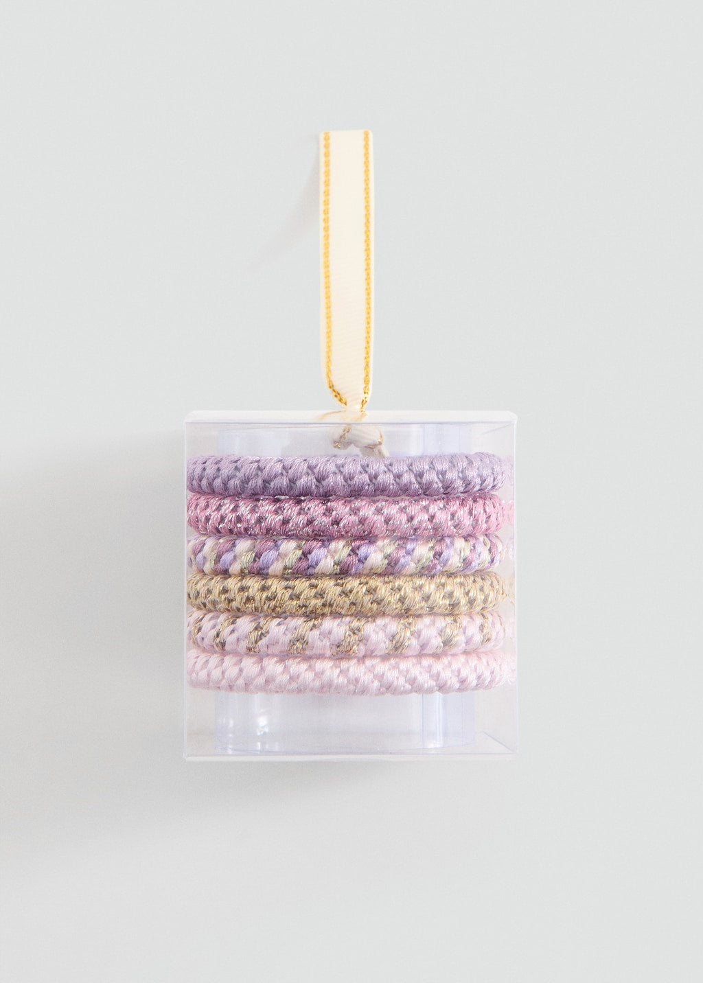 Mango hairtie calvet in vintage pink - Image 3