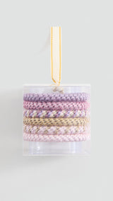 Mango hairtie calvet in vintage pink - Image 3