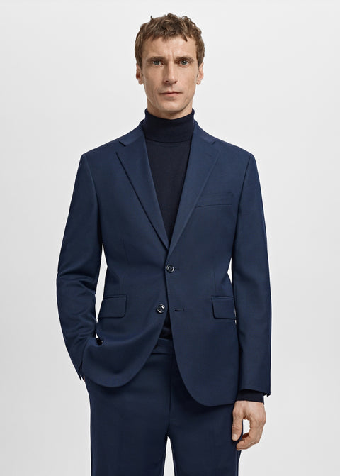 Mango blazer milan in marine