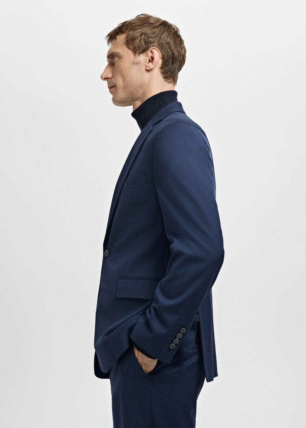 Mango blazer milan in marine - Image 5