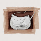 Mango mini bag silver in silver - Image 5