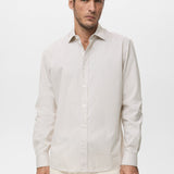 Mango shirt playr in camel-002