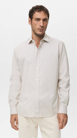 Mango shirt playr in camel-002