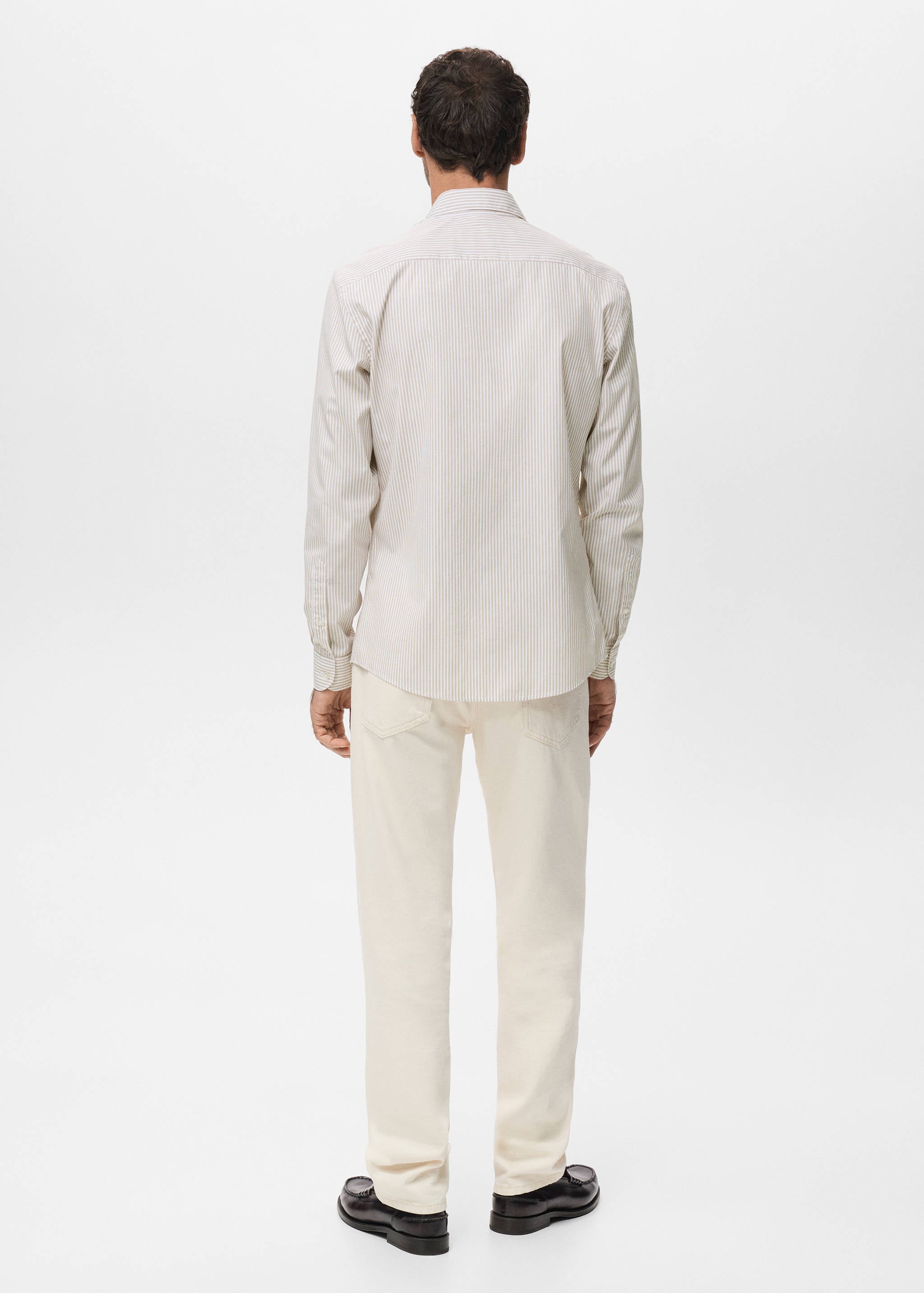 Mango shirt playr in camel-003