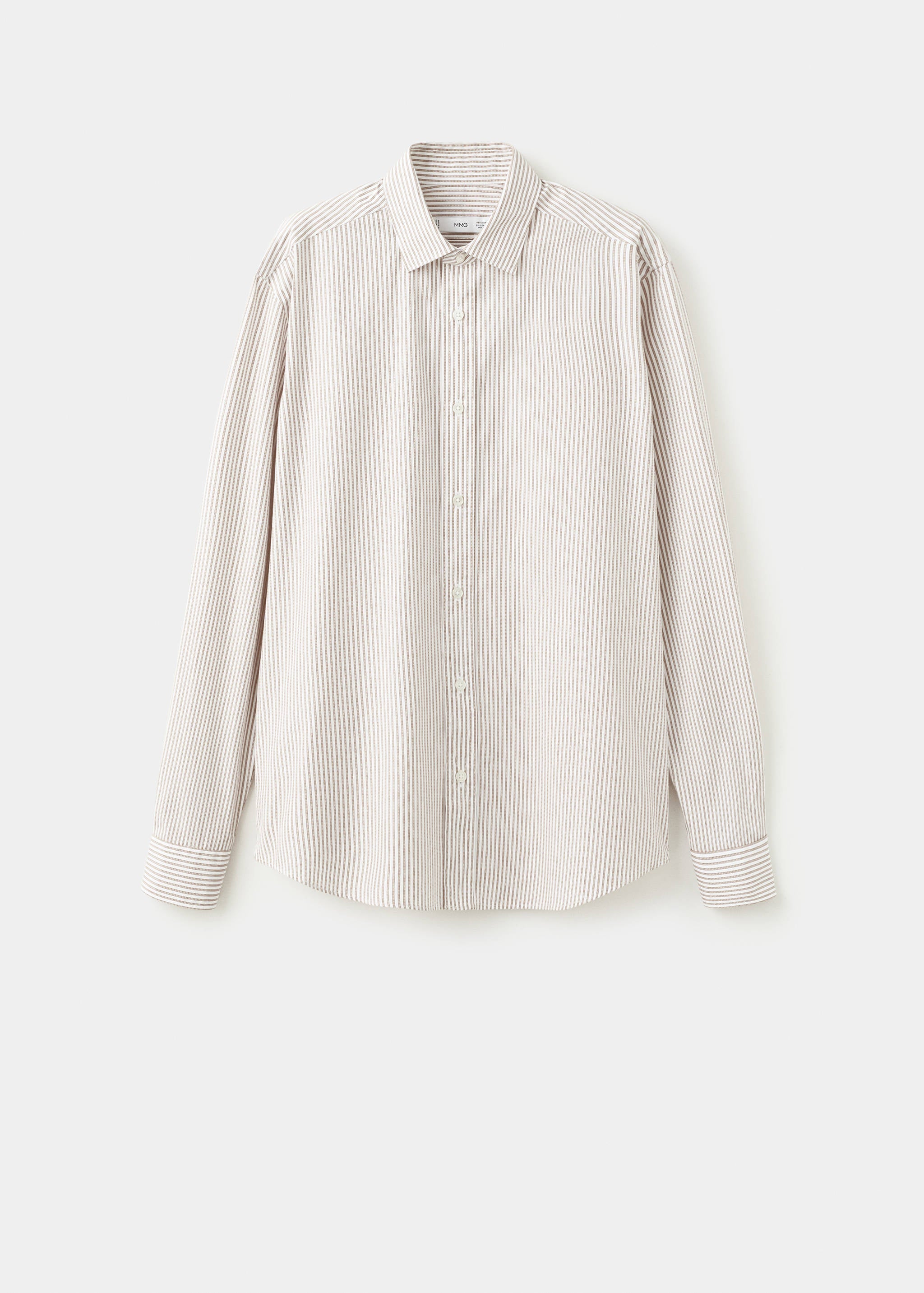 Mango shirt playr in camel-021