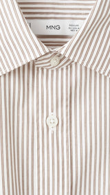 Mango shirt playr in camel-023