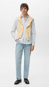 Mango shirt playr in celestial-001