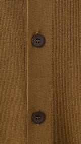 Mango shirt lino in tobacco-030
