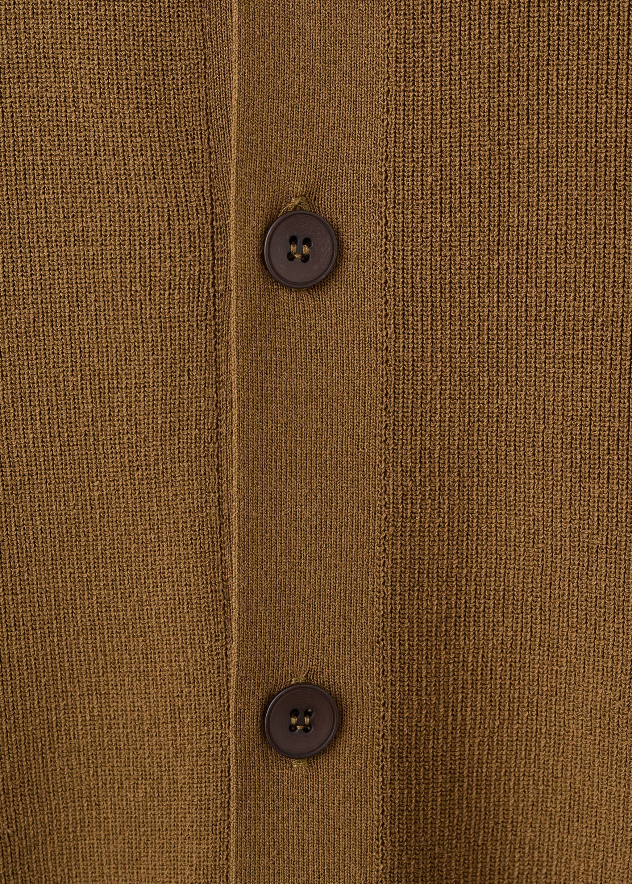 Mango shirt lino in tobacco-030