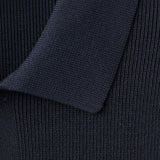 Mango shirt lino in navy-023