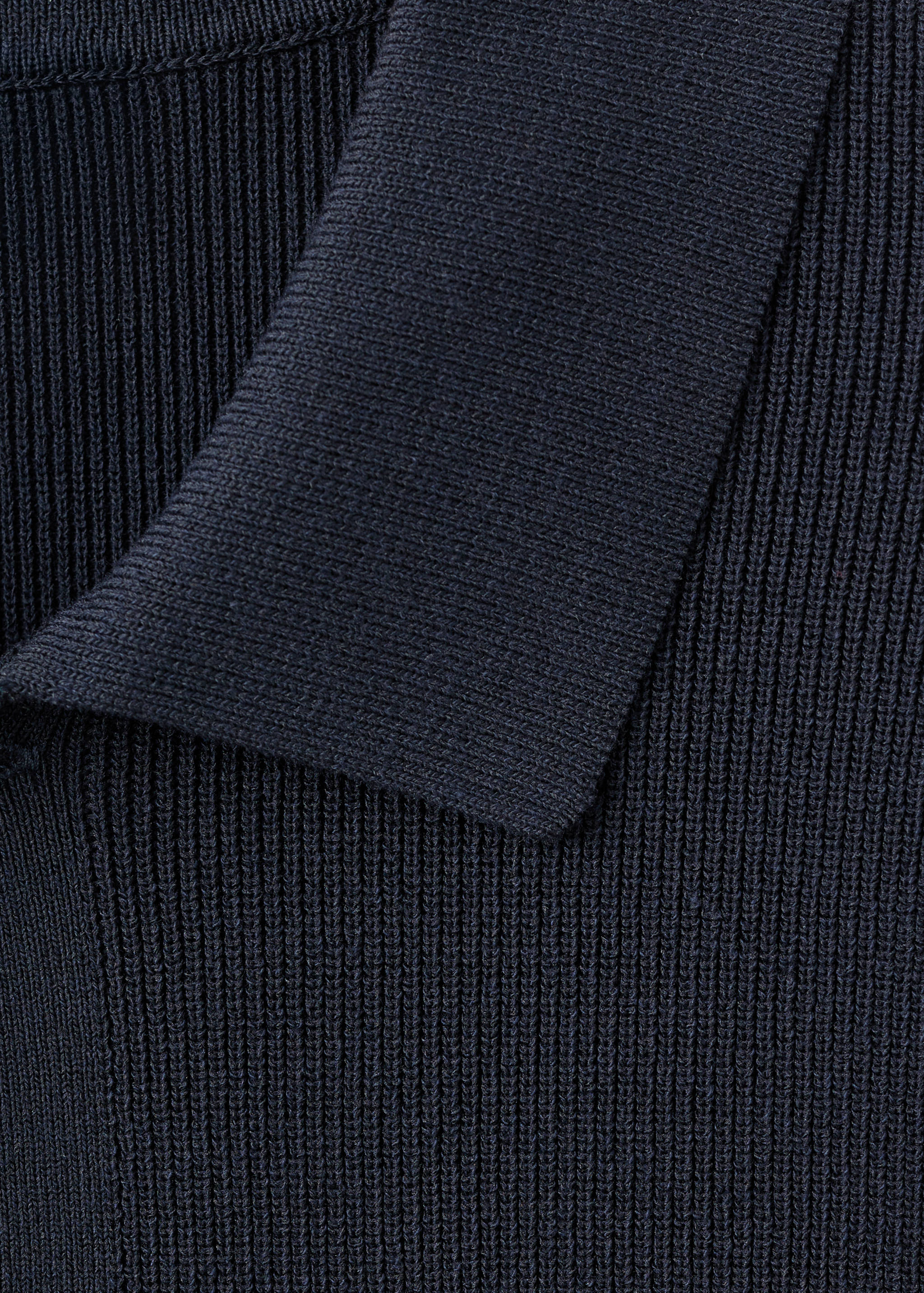 Mango shirt lino in navy-023