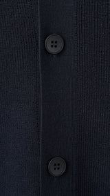 Mango shirt lino in navy-030