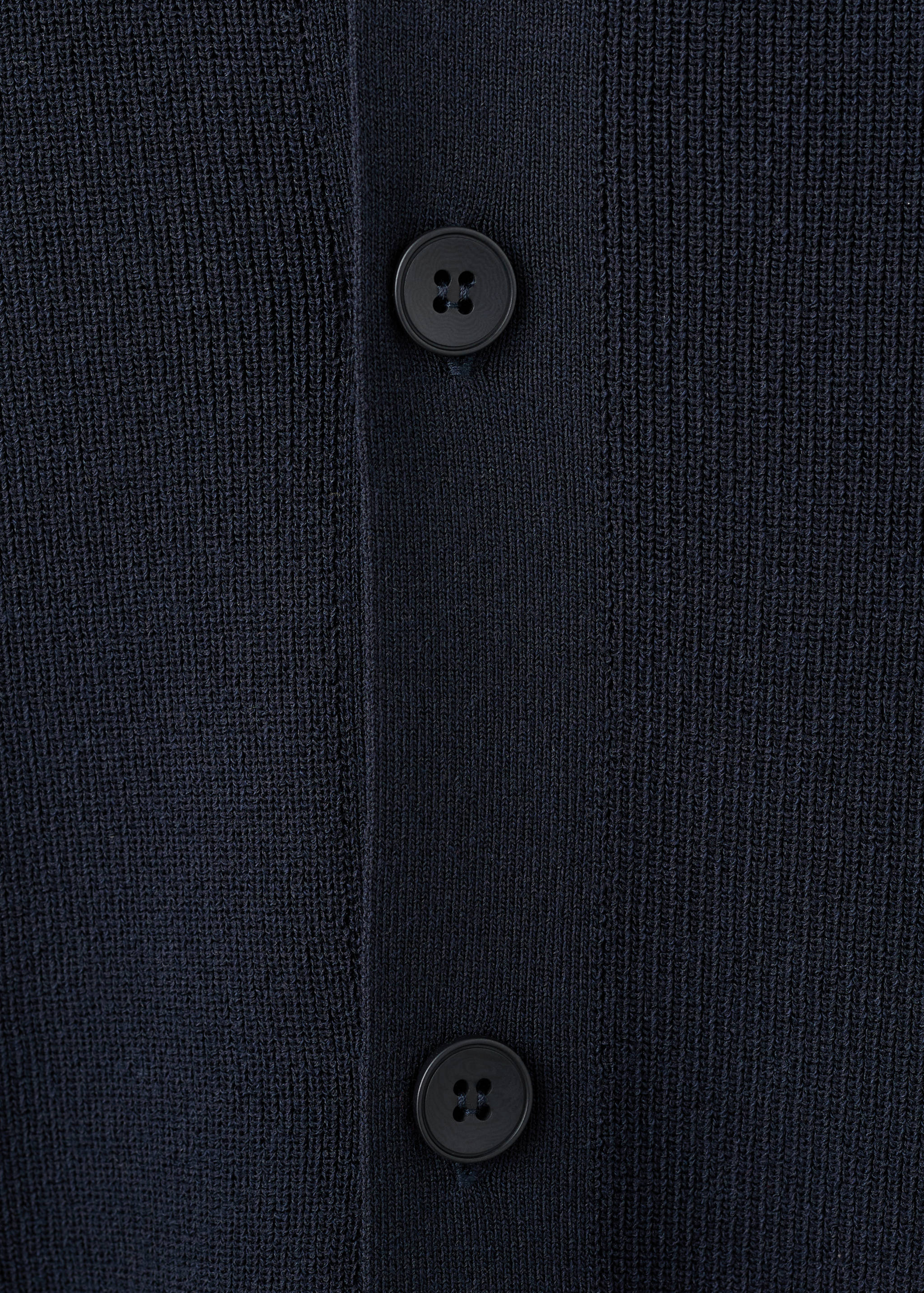 Mango shirt lino in navy-030